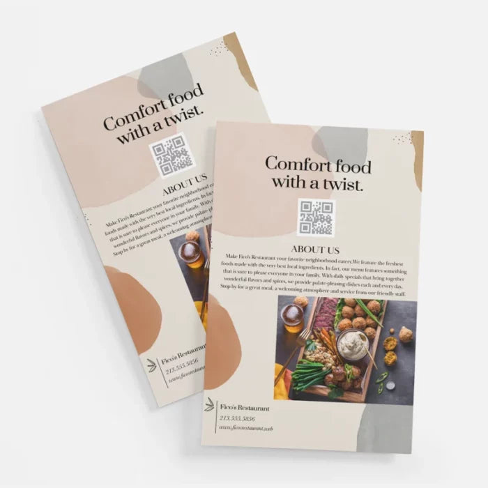 100LB铜版纸宣传单