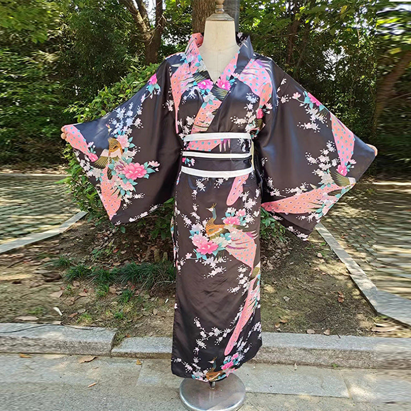 日本传统女士正装浴衣动漫cosplay摄影写真套装和服舞台演出服装