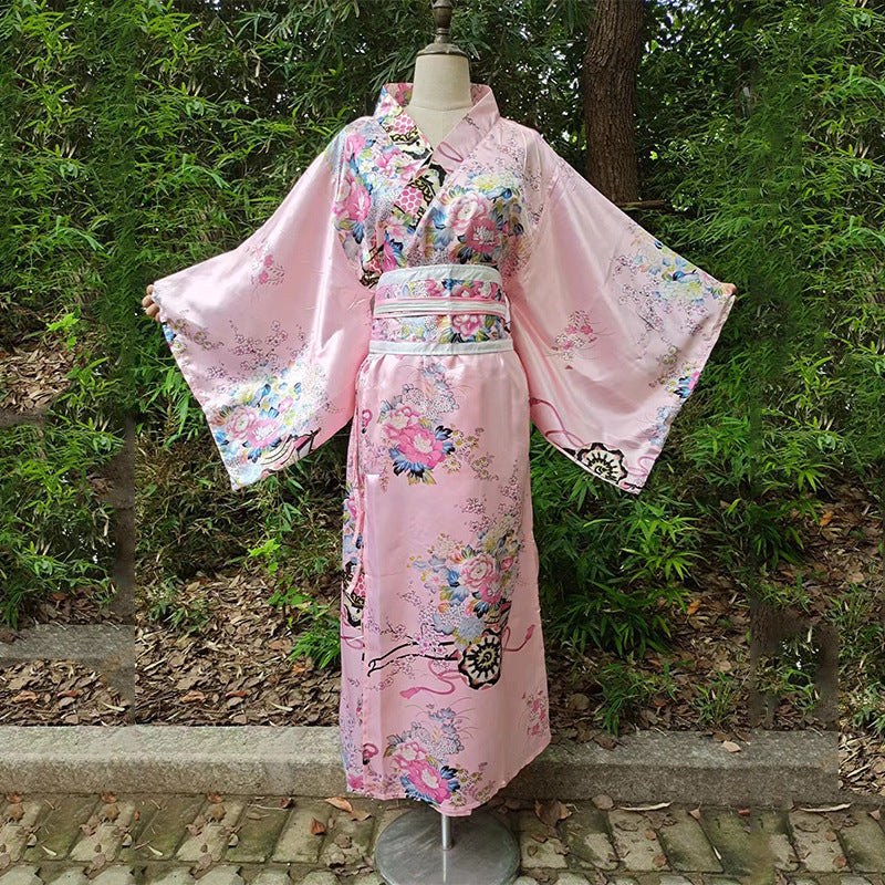 日本传统女士正装浴衣动漫cosplay摄影写真套装和服舞台演出服装