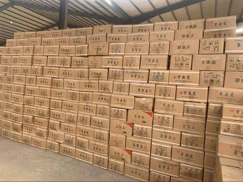 厂家直销酒店饭店家用纯白色平盘6寸平盘-14寸平盘菜盘菜碟子