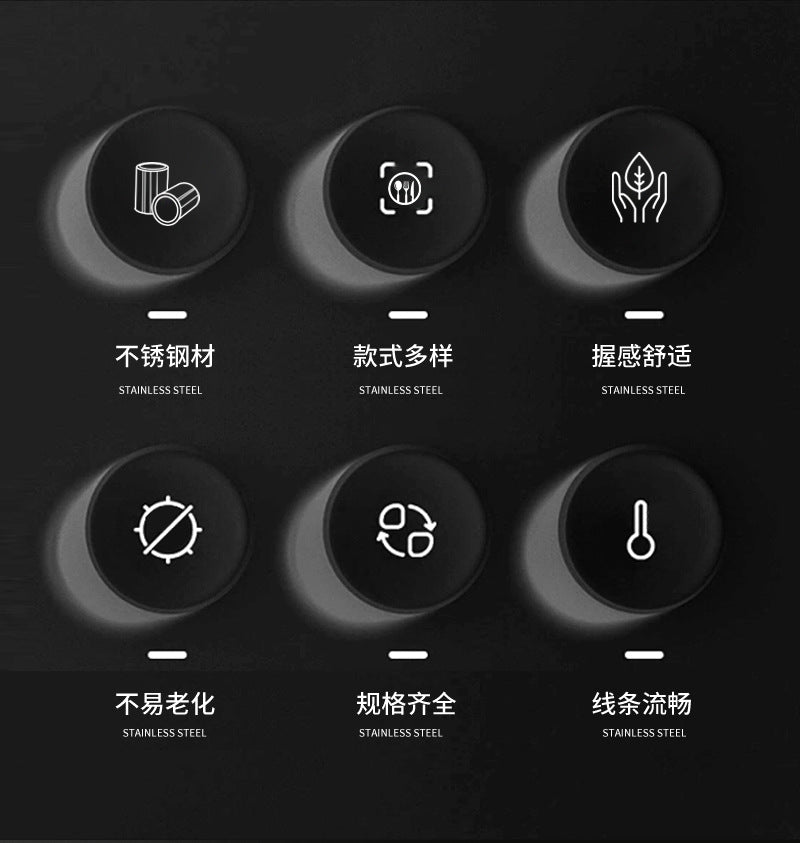 西餐刀叉1010不锈钢餐具咖啡搅拌勺子蛋糕铲酒店刀叉勺套装牛排刀