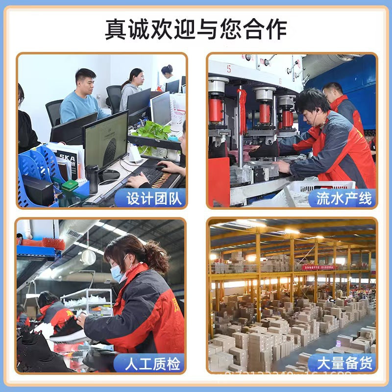一脚蹬工作鞋女黑色平底防滑软底女鞋餐厅服务员黑皮鞋妈妈鞋
