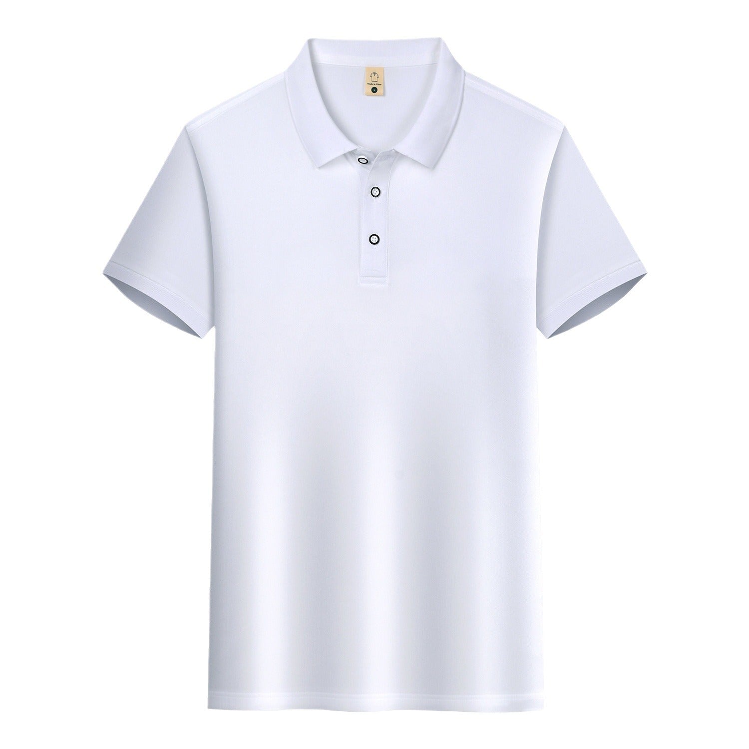 Polo衫定制印LOGO刺绣保罗同款纯色翻领t恤定做夏工装广告文化衫