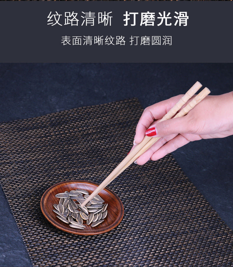 楠竹无漆筷子火锅筷子散装批发酒店筷竹筷子地摊筷  碳化酒店筷子