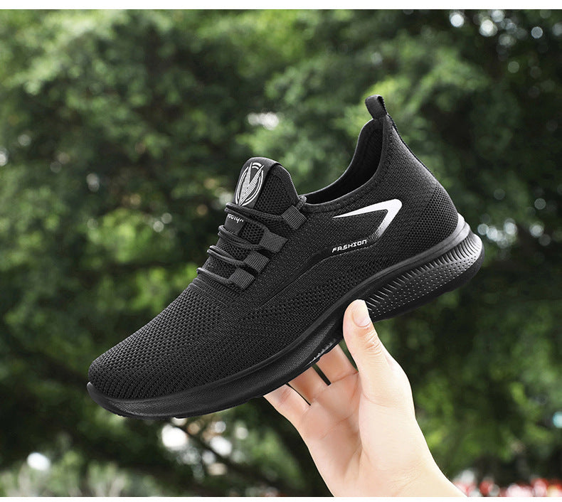 鞋子男大码跨境sneakers批发休闲运动鞋男鞋透气不臭脚网面跑步鞋