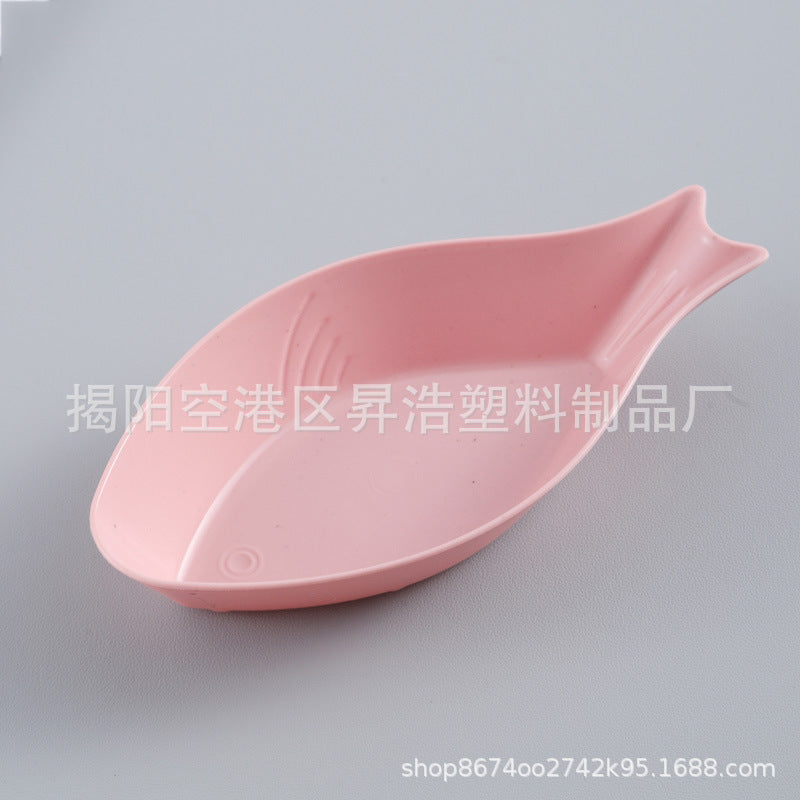 厂供烤肉酱料小碟子多个形状创意调味碟醋碟酱油碟小麦秸秆餐具碟