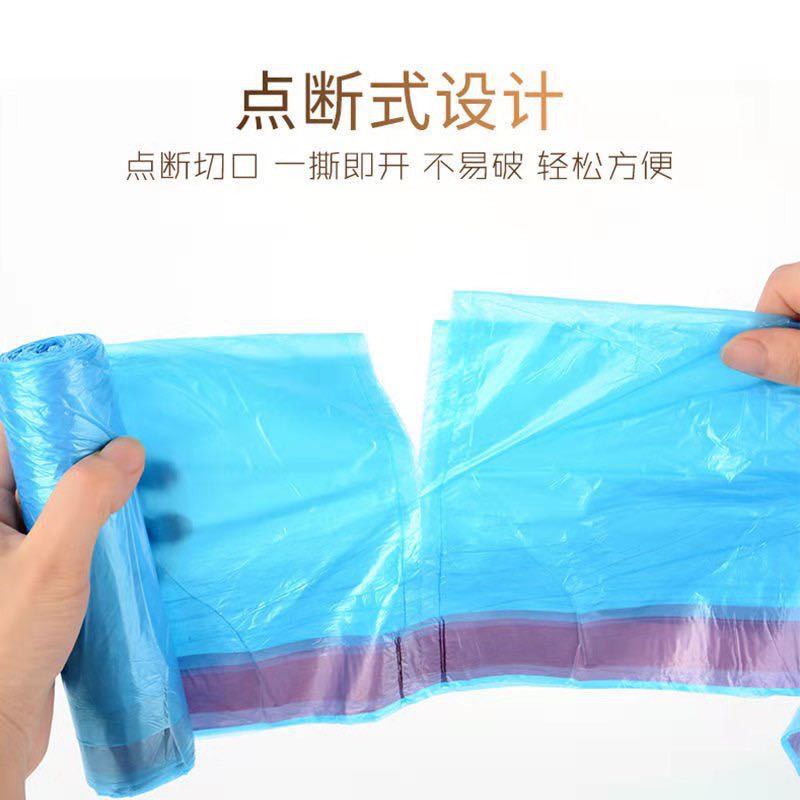 抽绳收口垃圾袋家用手提式加厚实惠装厨房背心中大号垃圾桶塑料袋