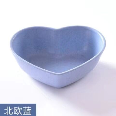 厂供烤肉酱料小碟子多个形状创意调味碟醋碟酱油碟小麦秸秆餐具碟