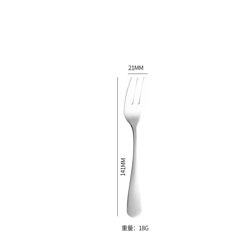 西餐刀叉1010不锈钢餐具咖啡搅拌勺子蛋糕铲酒店刀叉勺套装牛排刀