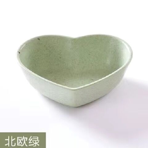 厂供烤肉酱料小碟子多个形状创意调味碟醋碟酱油碟小麦秸秆餐具碟