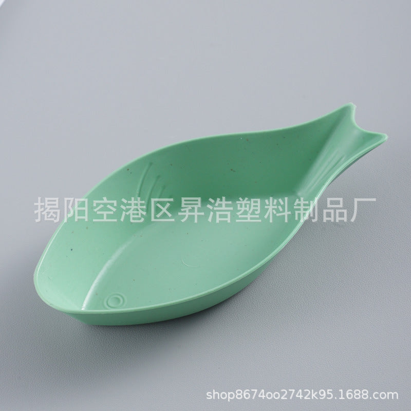 厂供烤肉酱料小碟子多个形状创意调味碟醋碟酱油碟小麦秸秆餐具碟