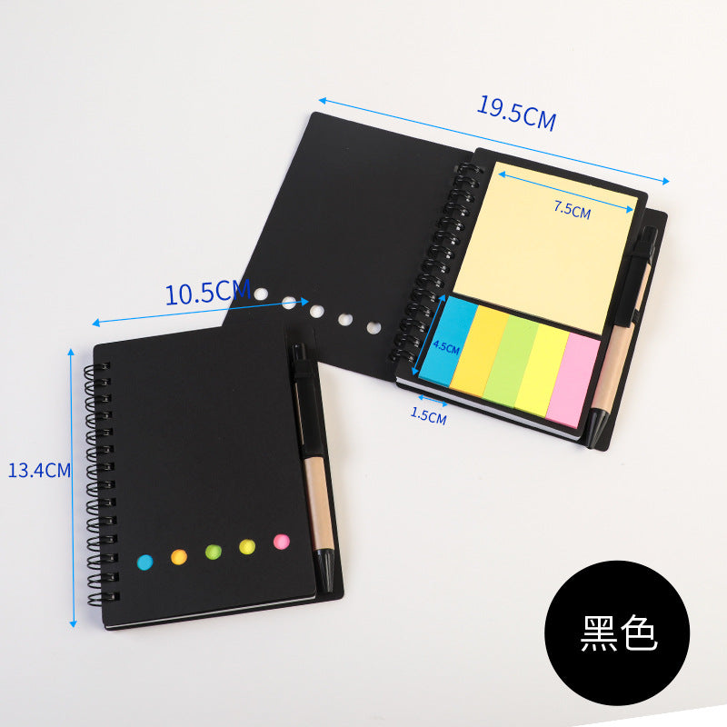 便利贴牛皮纸活页线圈本错题自粘可撕备忘记事笔记本