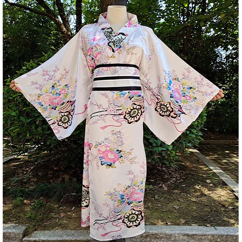 日本传统女士正装浴衣动漫cosplay摄影写真套装和服舞台演出服装