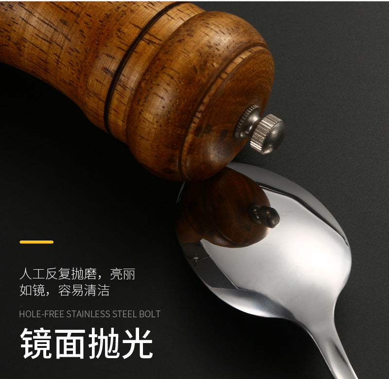 西餐刀叉1010不锈钢餐具咖啡搅拌勺子蛋糕铲酒店刀叉勺套装牛排刀