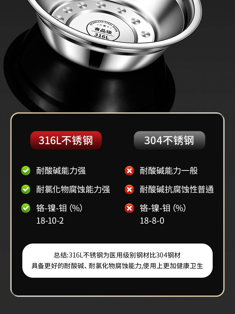 国产不锈钢盆子食品级洗菜不锈钢盆洗澡不锈钢碗厨房洗菜不锈钢盆